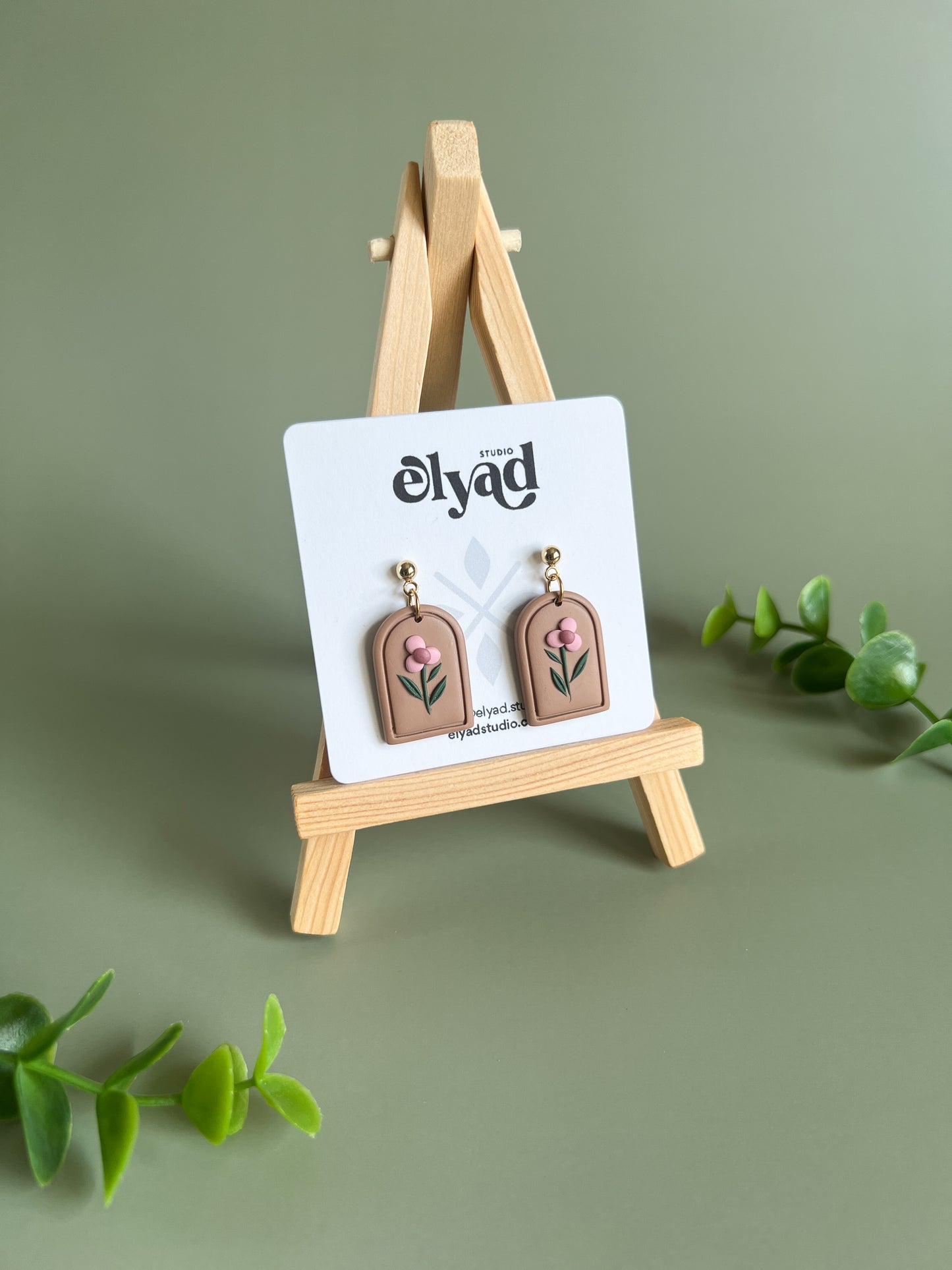 Dainty Arch Dangle Earrings