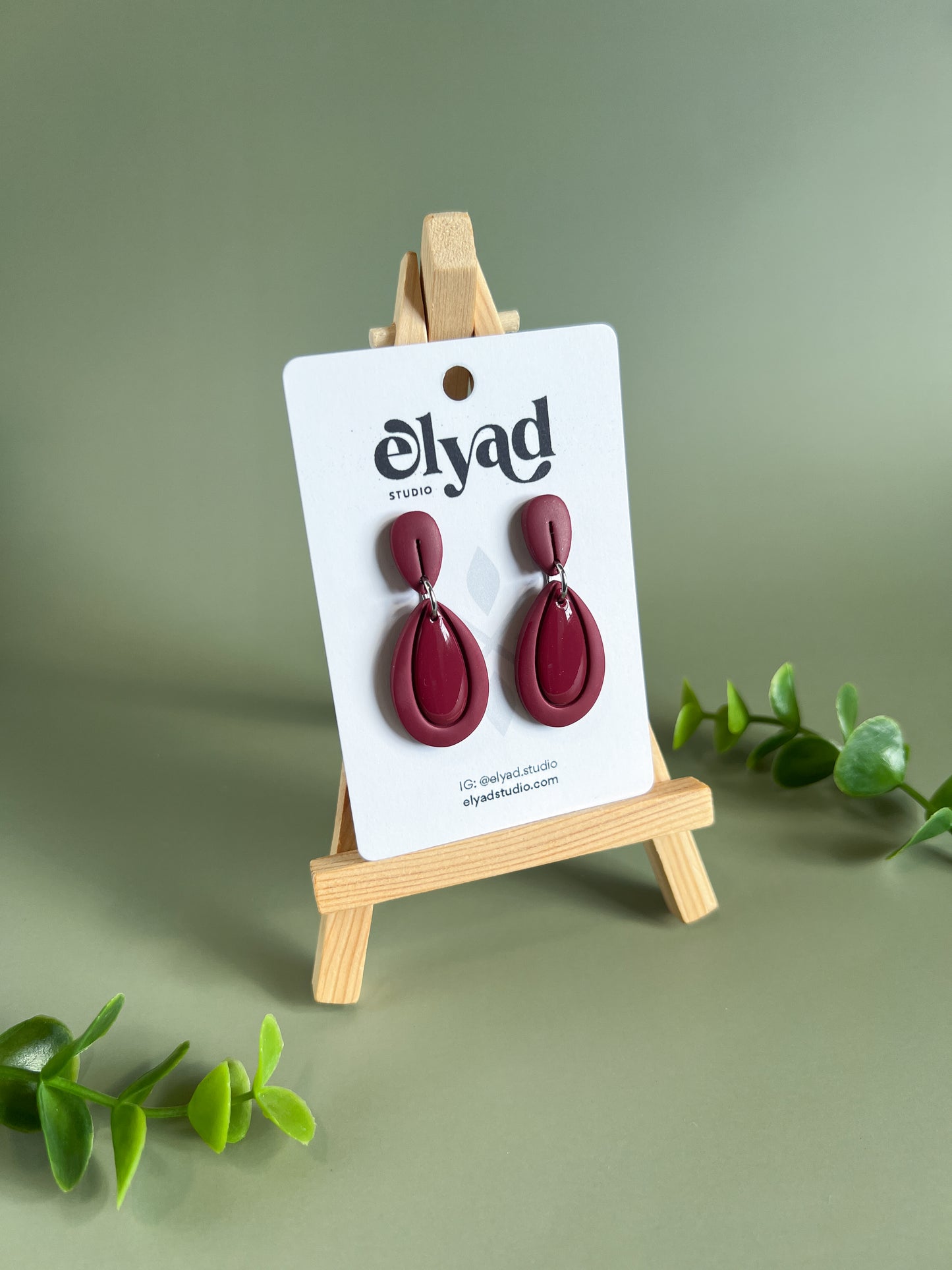 Iris Dangle Earrings