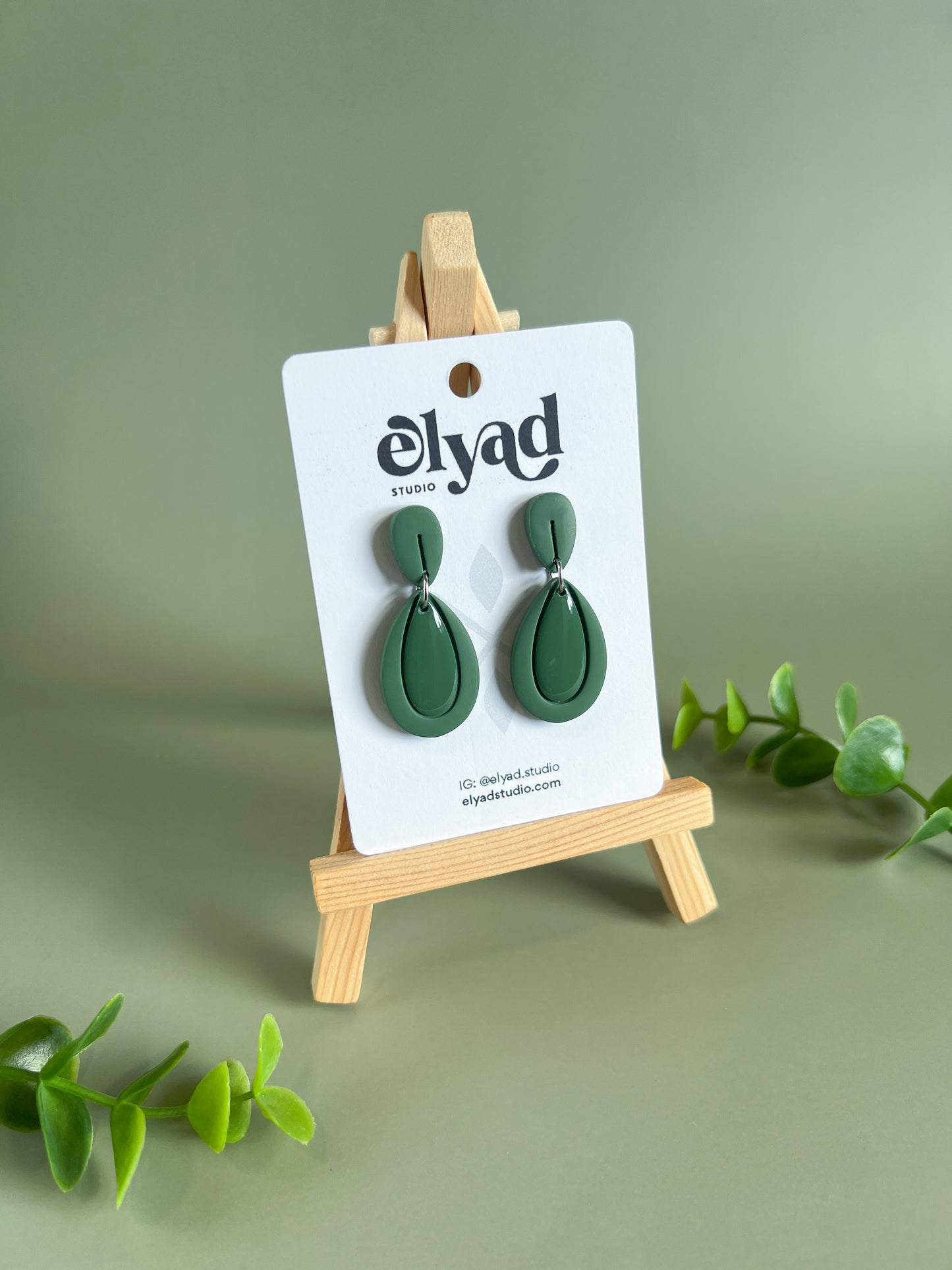 Iris Dangle Earrings