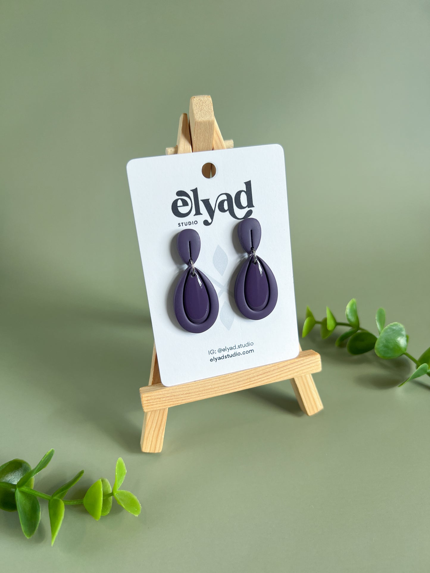 Iris Dangle Earrings