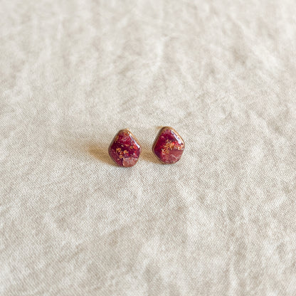 Mini Tessera Studs (Emberfall)