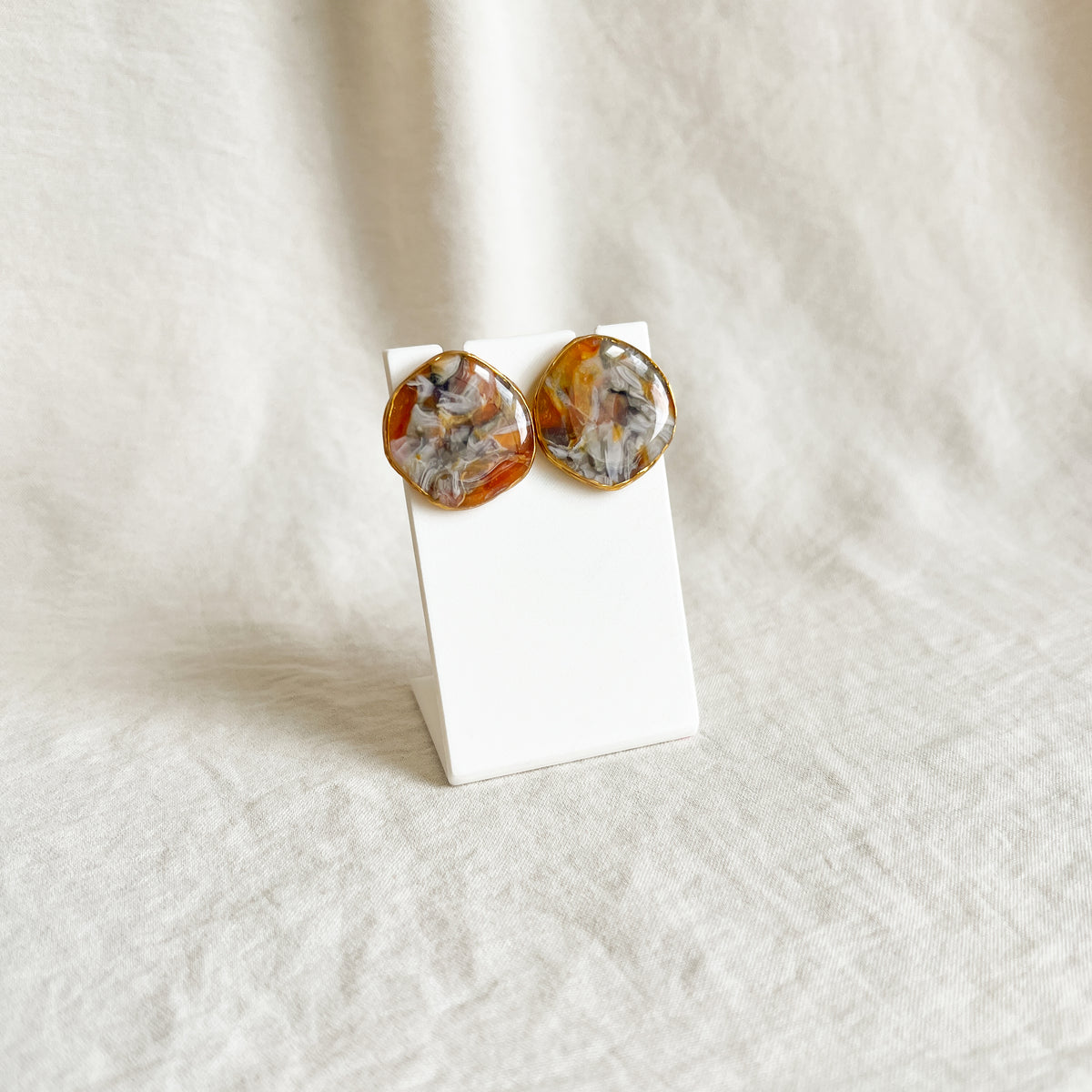 Organic Large Studs (Autumn Grove)