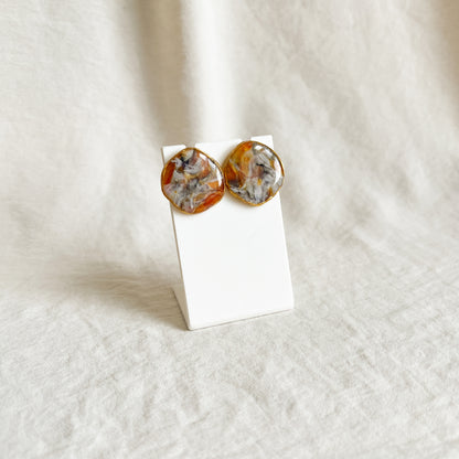 Organic Large Studs (Autumn Grove)